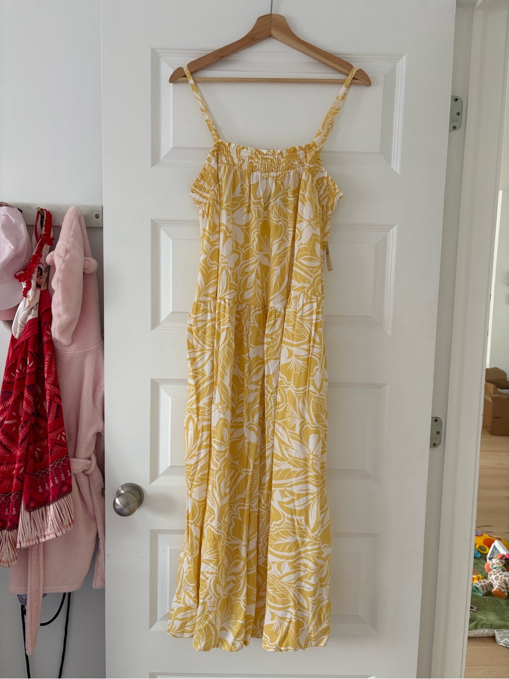 Old Navy Yellow and White Floral Sundress
